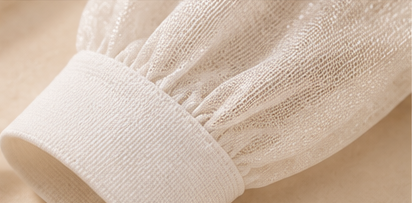 Gant Exfoliant Visage en Soie Naturelle