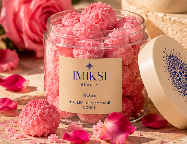 Boules de Gommage Exfoliantes pour le Corps